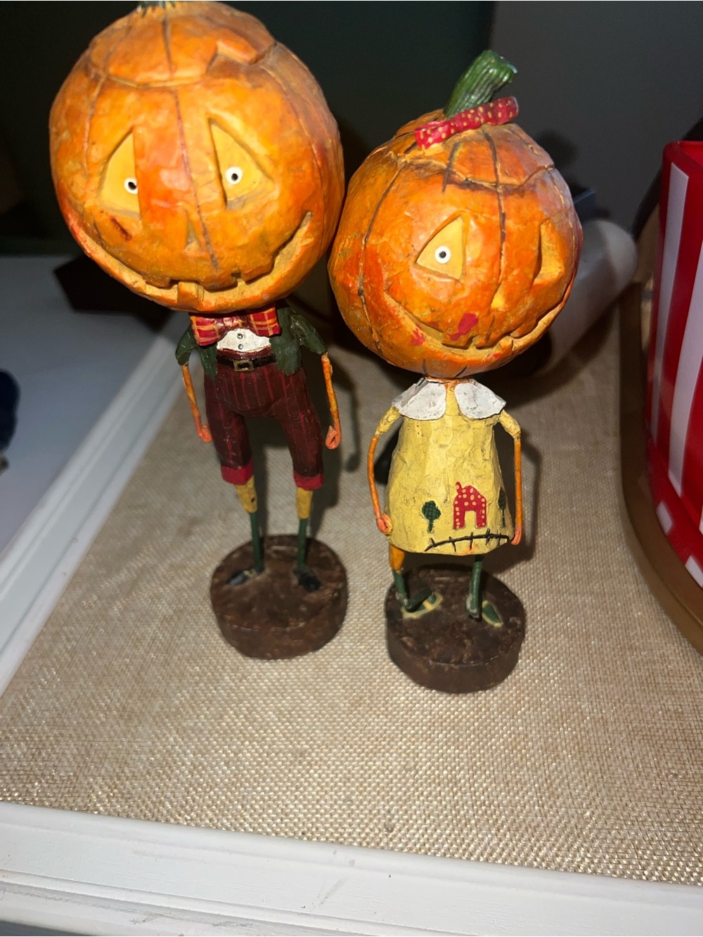 HALLOWEEN LORI MITCHELL JACK & JILL DANDY FIGURINES - Picture 3 of 4